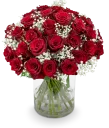 Bouquet of red roses